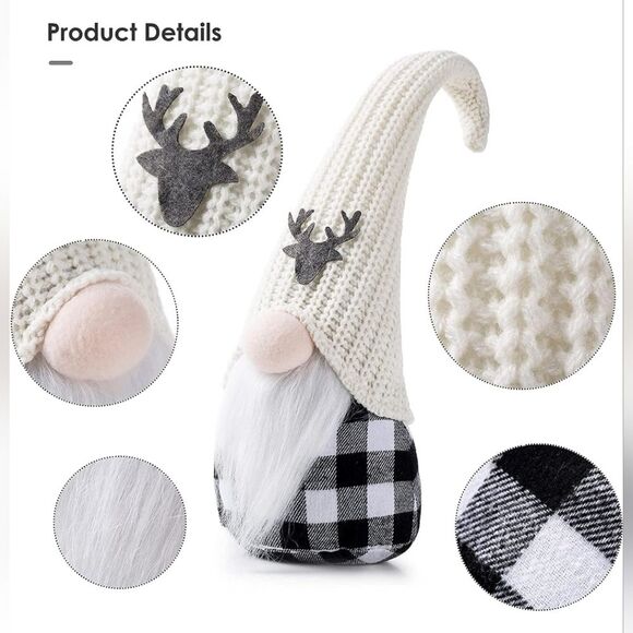 Senjie Hand Made Christmas Gnome - Picture 6 of 6